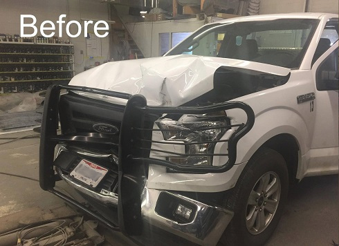 before-auto-body-truck-repair